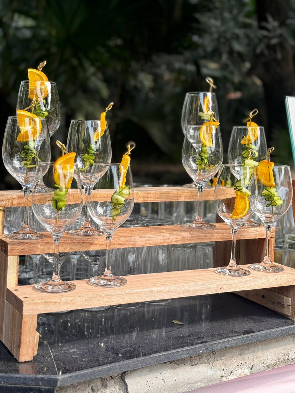 Enjoy sophisticated and delightful cocktails that not only taste amazing but also add a stylish touch to your celebration.