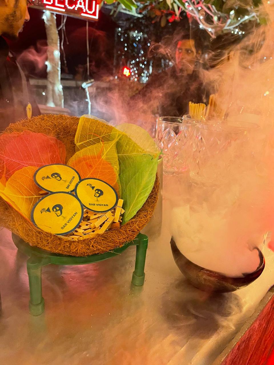 Unique cocktails at an event by The Bar Concept