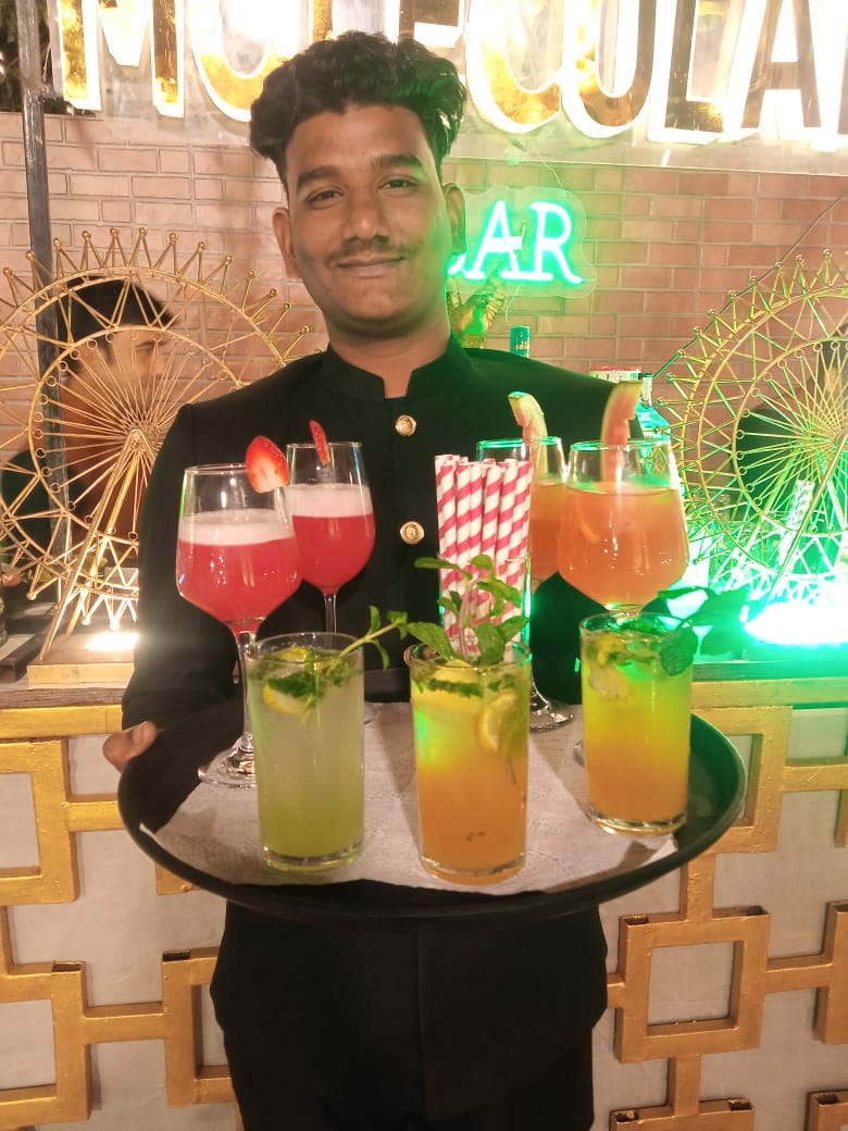 Elegant Bar Setup by Javed Bartender Services