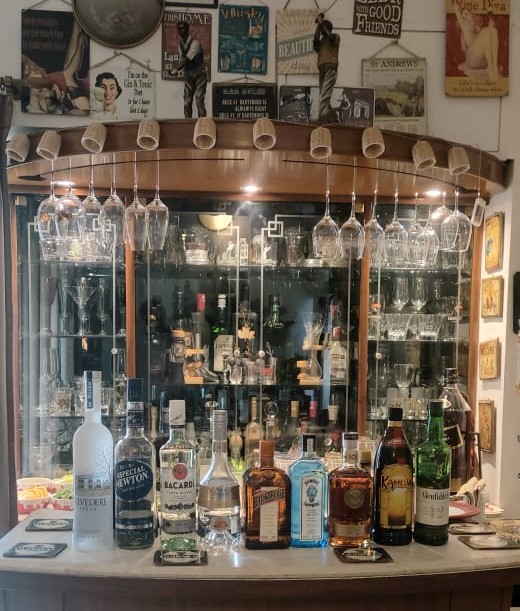 Cocktails at an event by The Gentleman Bar Events